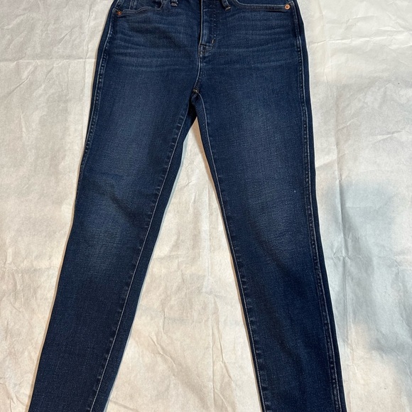 Madewell Dark Blue Skinny Jeans - Picture 2 of 9